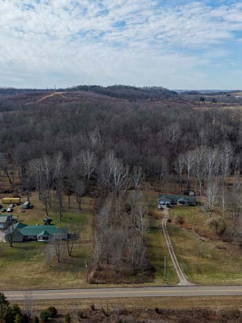 Private wooded homesite in Gallia County Ohio