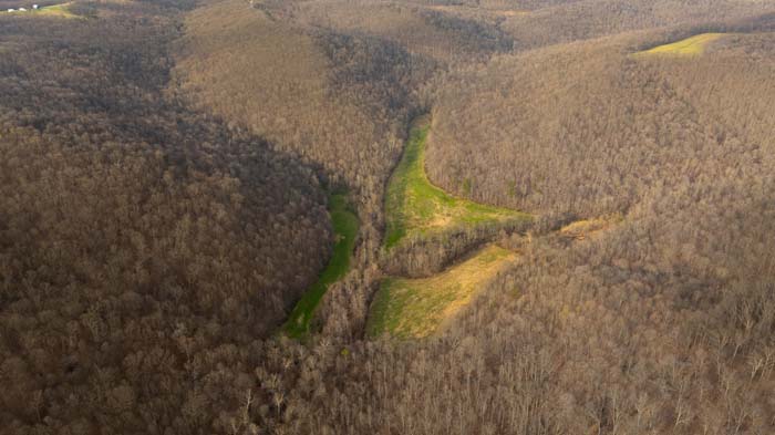 Ohio hunting land with strategic layout