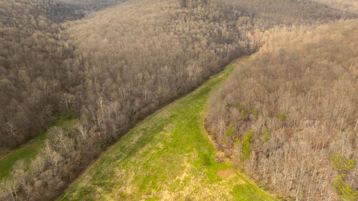 Quiet acreage ideal for hunting getaway