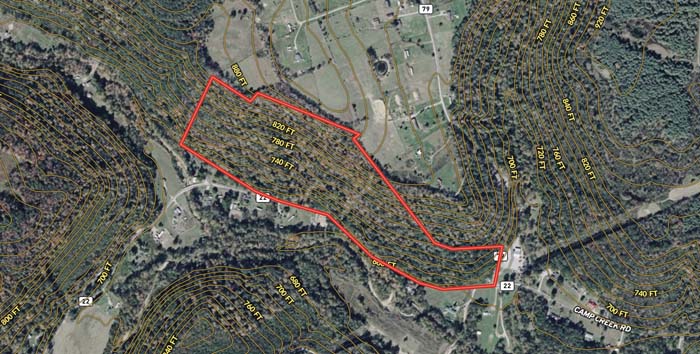 Wooded Ohio property with abundant wildlife habitat