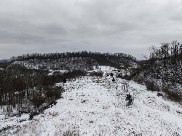 Accessible location near State Route 339 on Ohio recreational land for sale