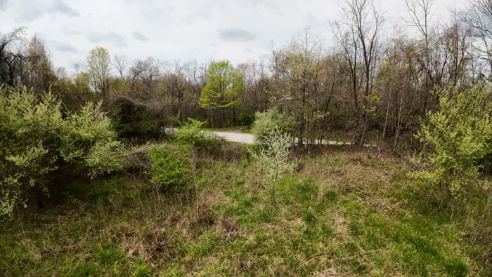 property entrance with Crooked Tree Rd access