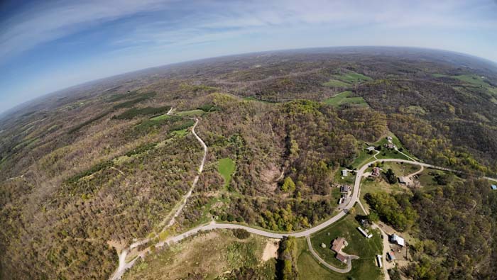 food plot with dense woods perfect for trophy buck hunting