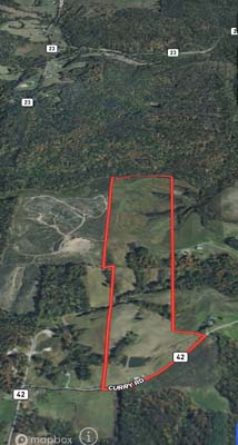 Vinton County pasture land with road frontage