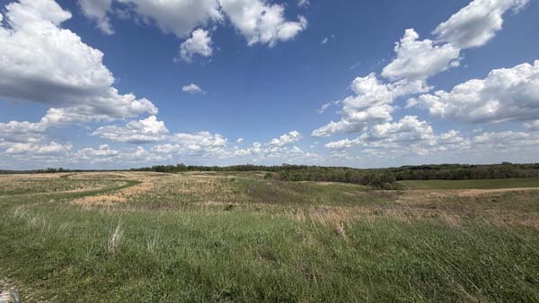 Vinton County farm ground with scenic views