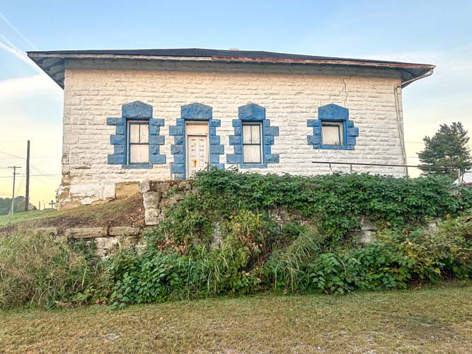 Historic stone architecture detail