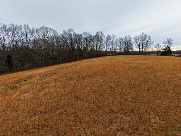 Open acreage with privacy and views on 10 acre property for sale in southeastern Ohio