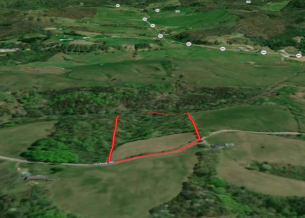 Rural build ready land with privacy and access in Gallia County Ohio