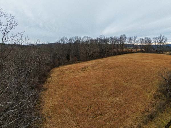 Rolling topography on build ready 10 acre land tract in southeastern Ohio Gallia County
