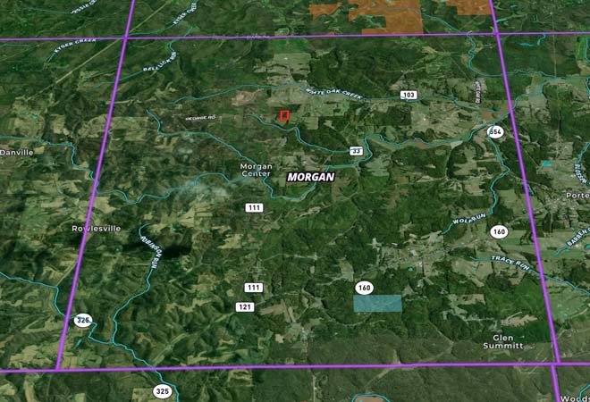 Ten acre property for sale with open ground and timber in southeastern Ohio