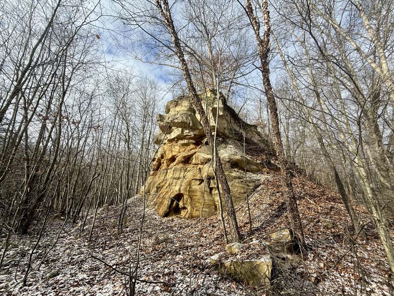 Meigs County Ohio hunting land aerial
