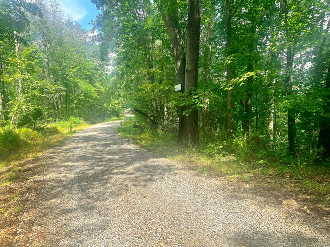 Camping spot near Indian Run