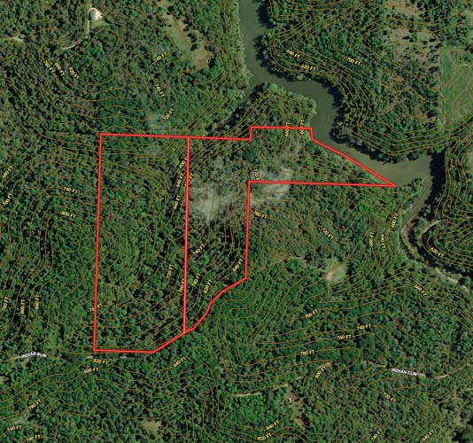 Overlook into the drainage