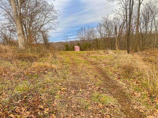King Chapel Road Ohio hunting setup already in place