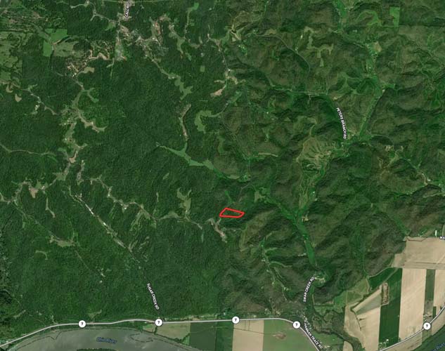 King Chapel Road Ohio property with quiet rural setting