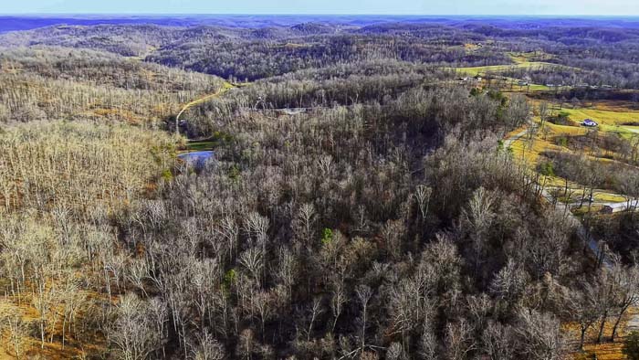 Rural Ohio land with potential home site and views