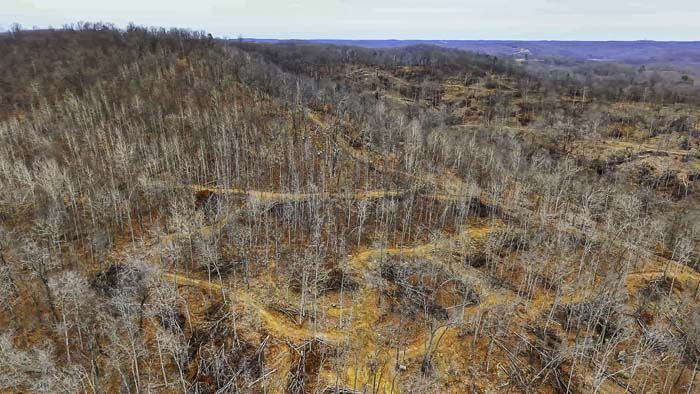 Lawrence County Ohio land on De Loss Creek Road