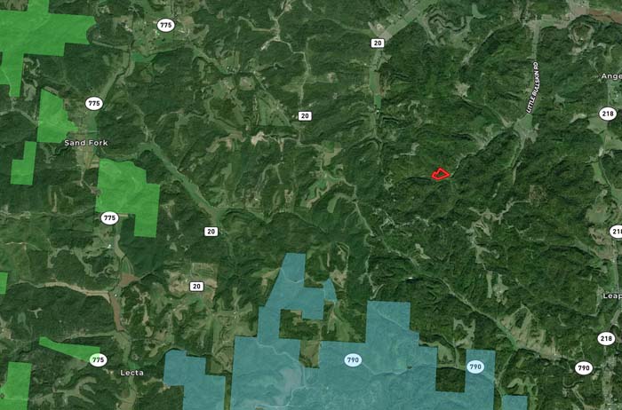 Private wooded retreat Gallia County