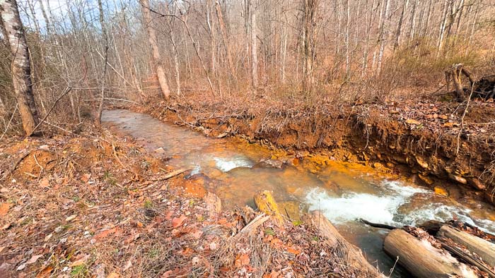 Southern Ohio land with diverse terrain and hunting potential