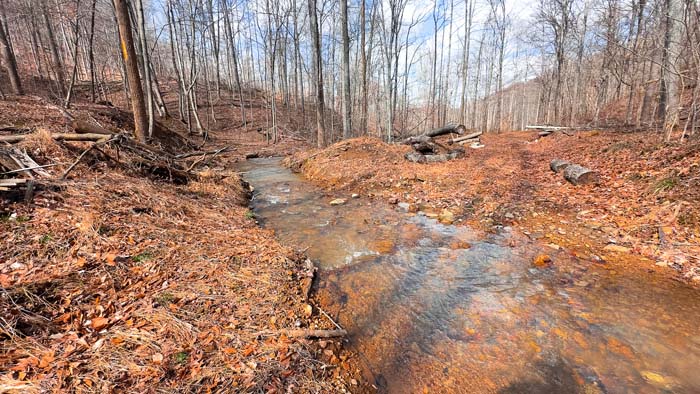 Southern Ohio hunting land with secluded draws and cover