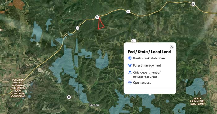 Large southern Ohio tract with strong habitat for mature bucks