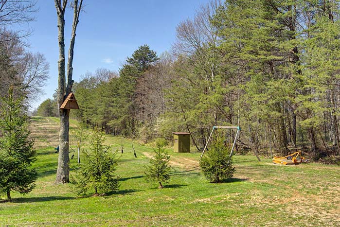 Open field used for food plots
