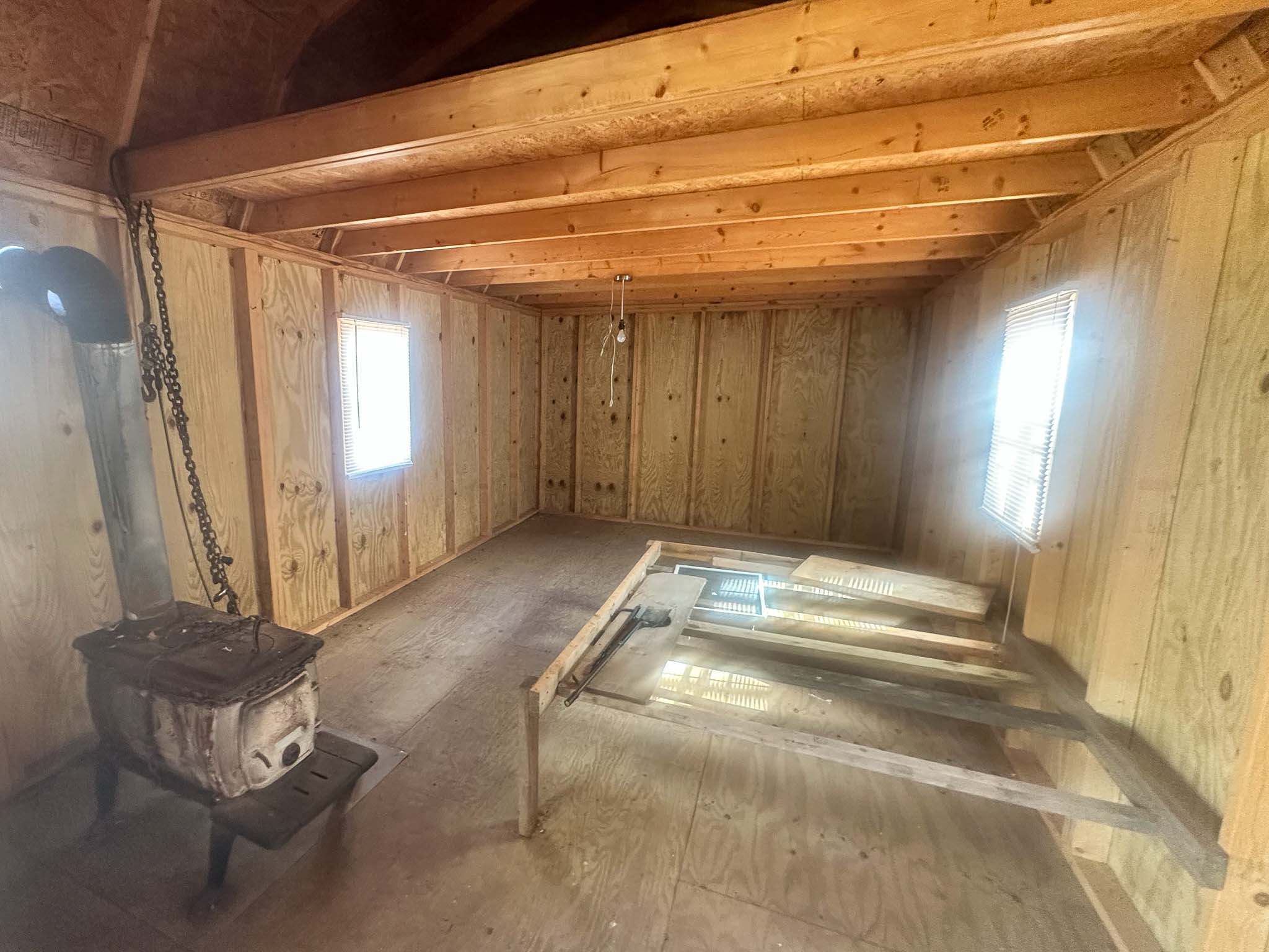 Level upper area for future food plot