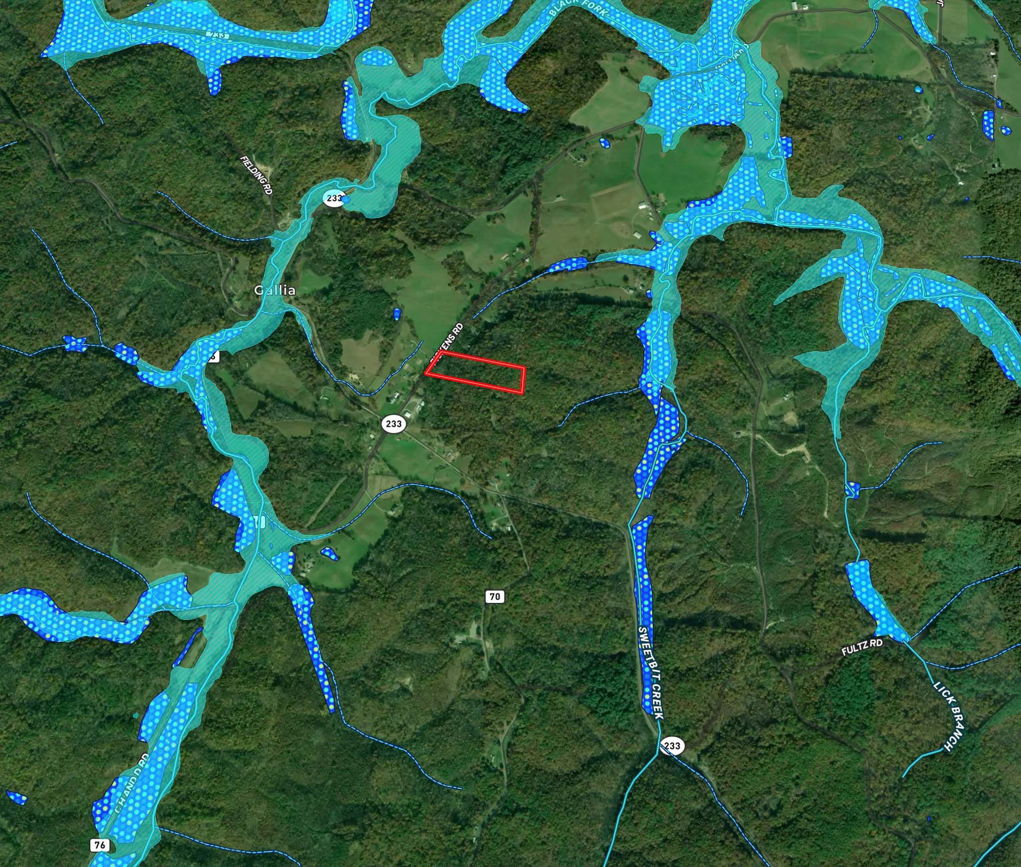 Country property with mixed timber stands