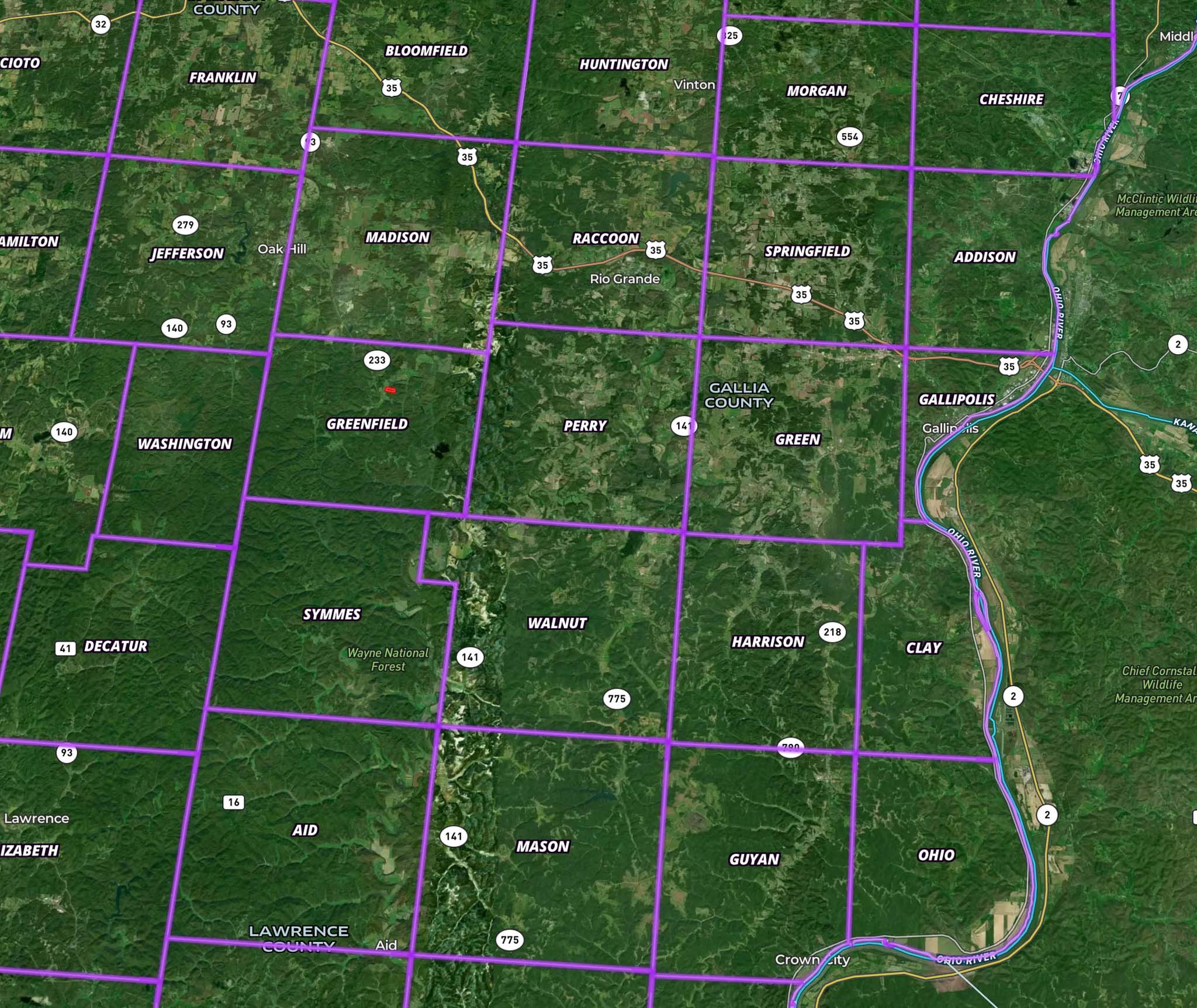 Forest landscape with build ready potential