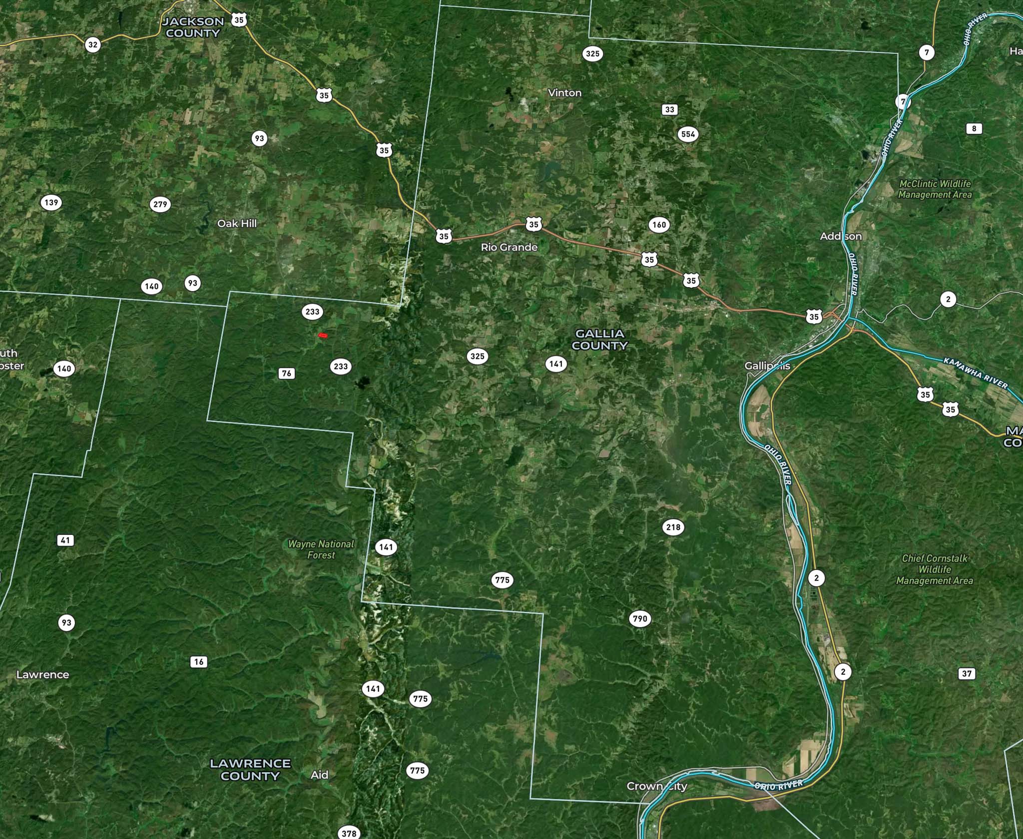 Patriot Ohio acreage with cabin already installed