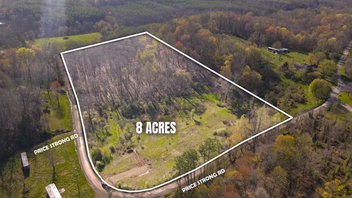 forested section of recreational property