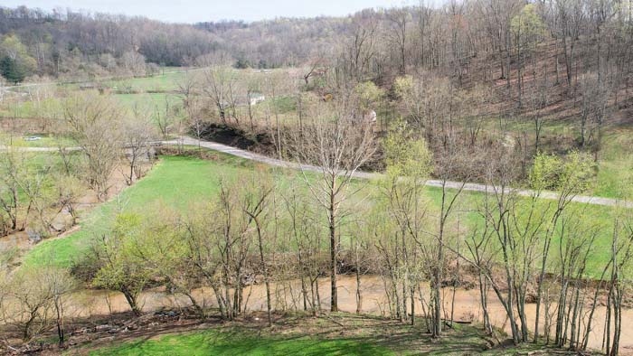 Scenic Appalachian setting