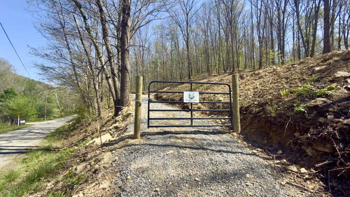 Rural property with road frontage in Pike County
