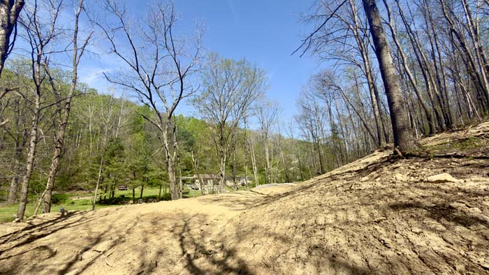 Private entrance off Swift Creek Road