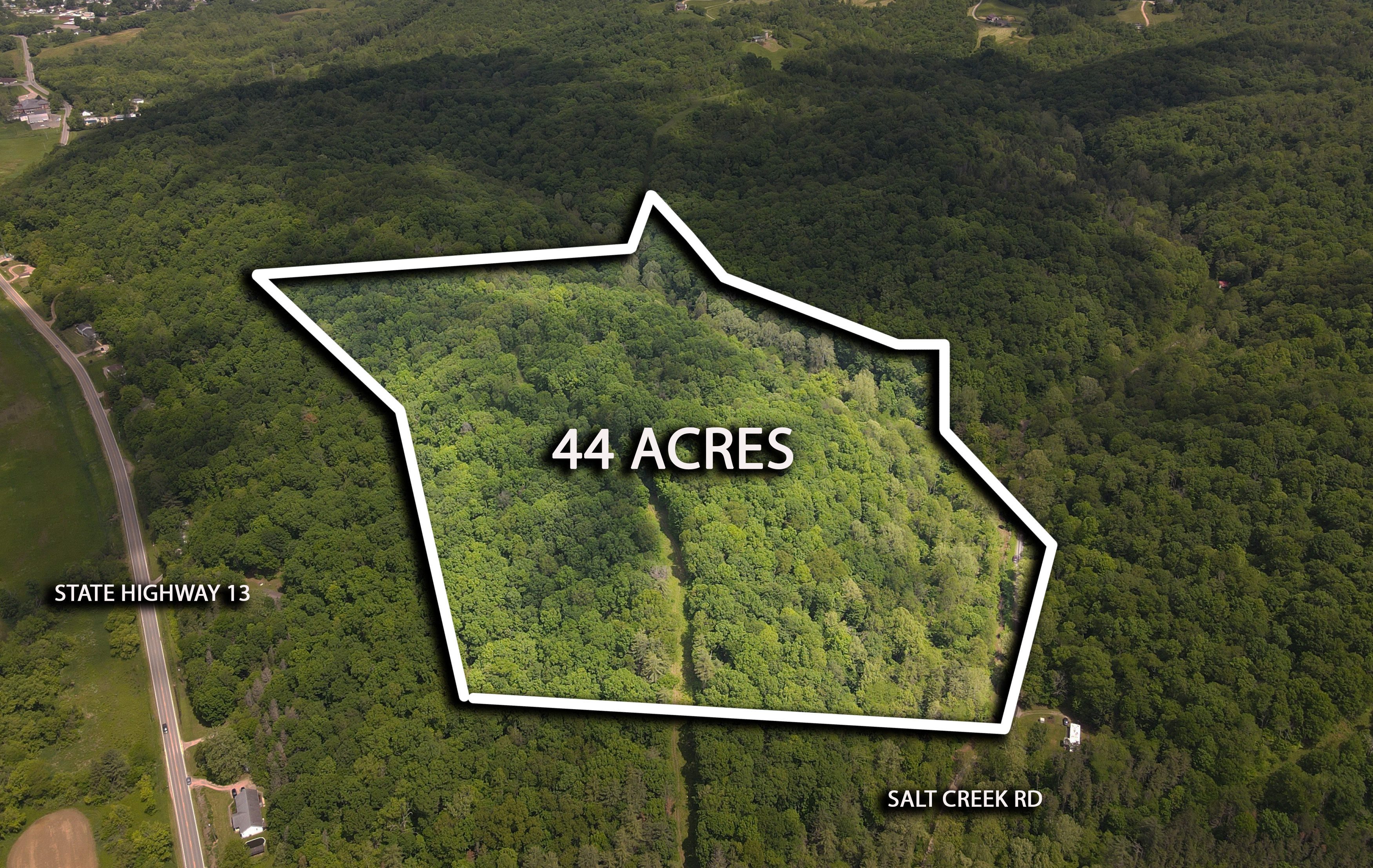 wooded area in Athens County