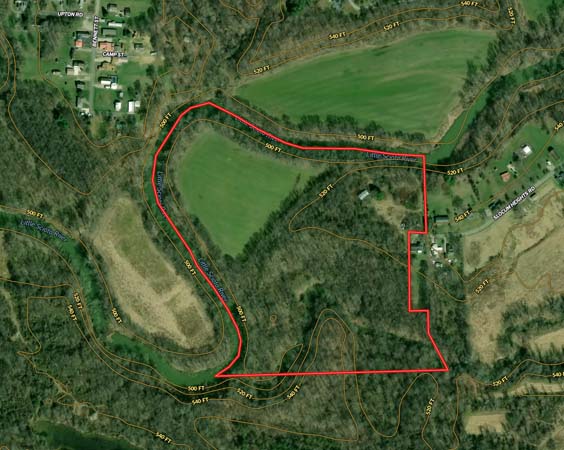 Accessible land near Sciotodale Ohio