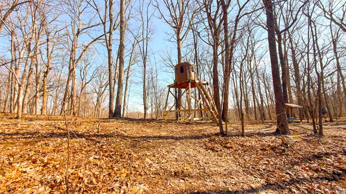 Southern Ohio hunting land with timber and rolling terrain