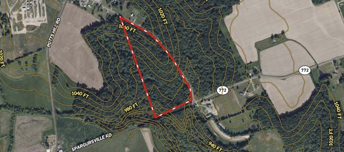 private wooded retreat near Pike Lake State Park