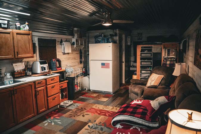 Regrowth timber providing natural wildlife cover