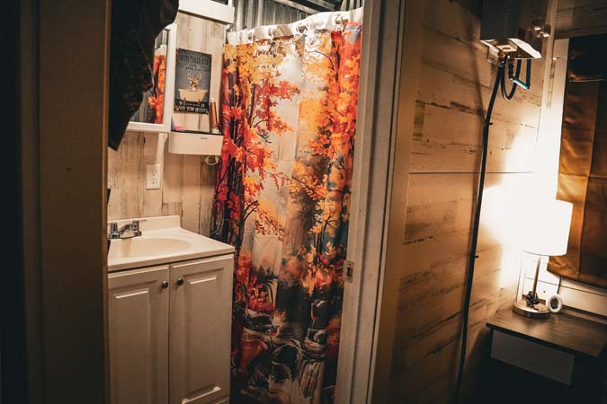 Power line easement creating wildlife corridor