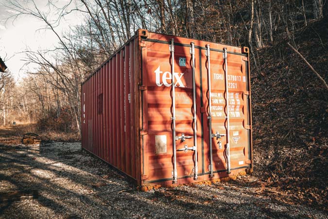 Rolling timber landscape in Jackson County Ohio