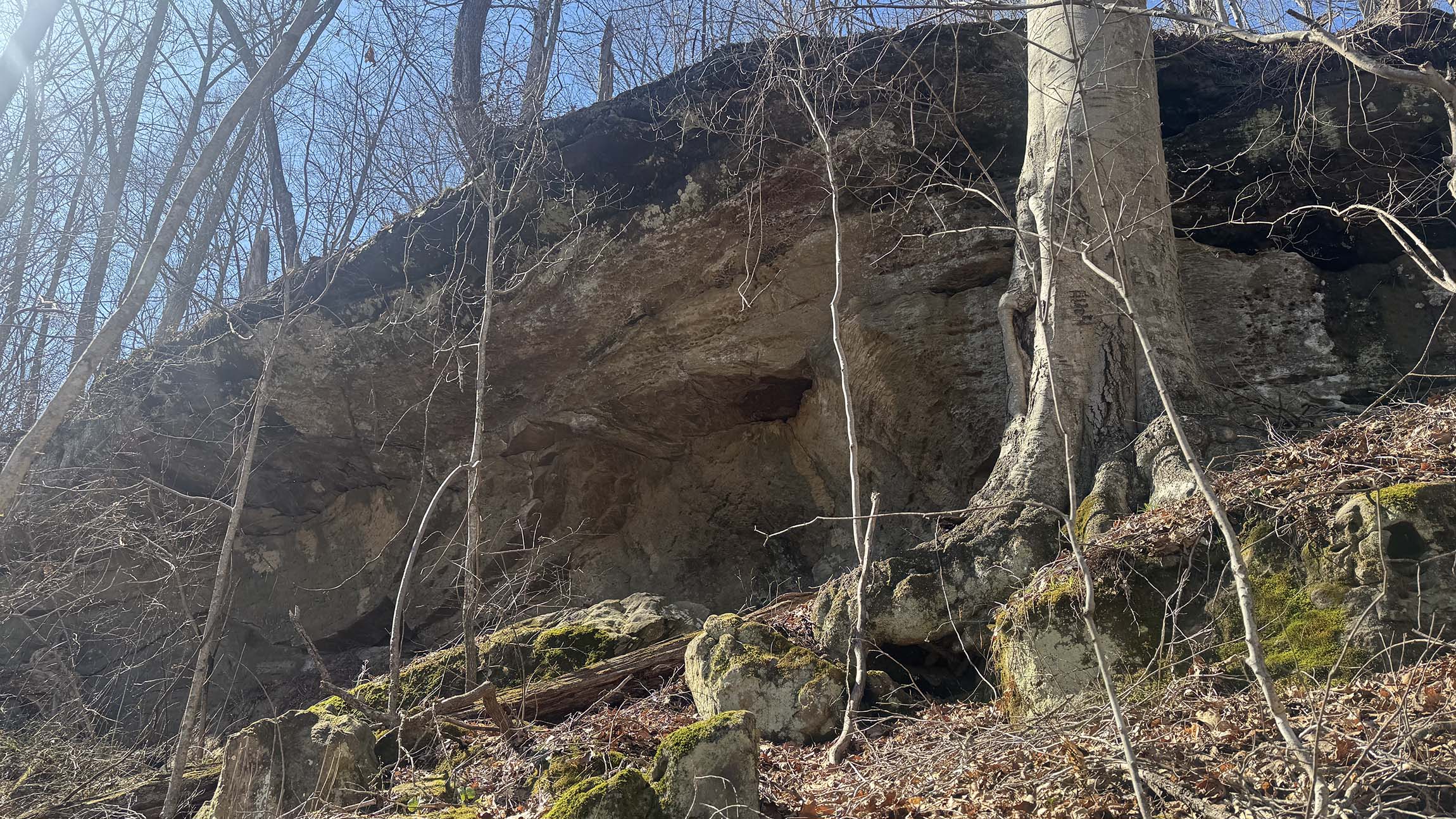 0 State Route 50 — 35-acre Vinton County property with rock outcroppings, small cave, and marketable timber near Zaleski State Forest, McArthur, Ohio