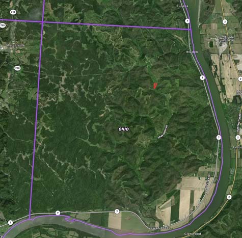 Quiet southern Ohio rural property