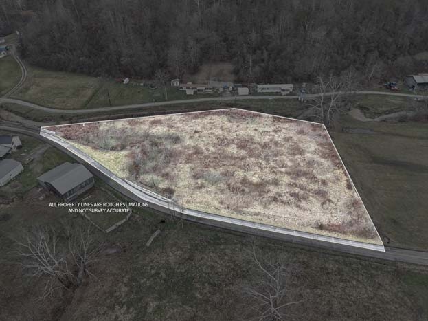 Level country land near Swan Creek Ohio