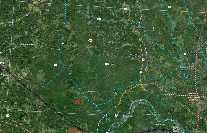 Diverse habitat and trail system