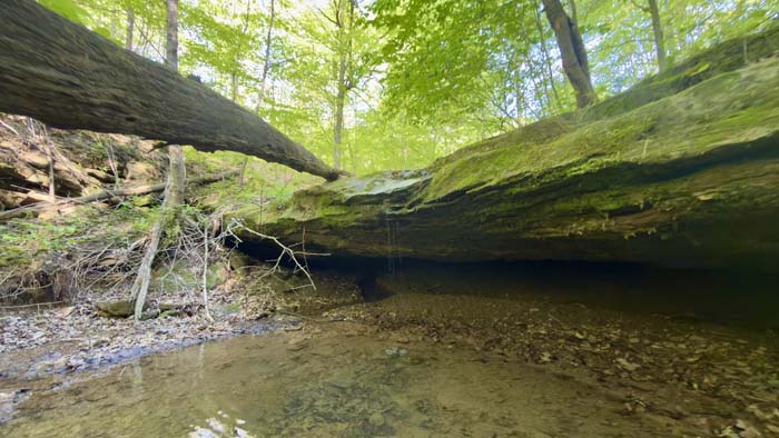 Creek on Township Road 16-J Vinton County Ohio