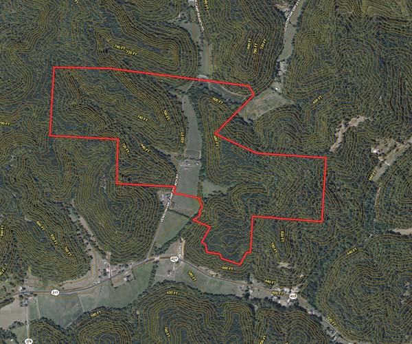 Lawrence County creek frontage