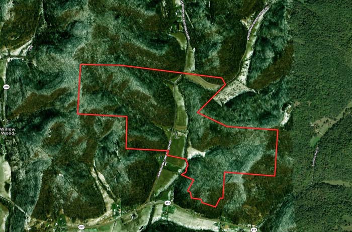 Ohio interior trail crossing