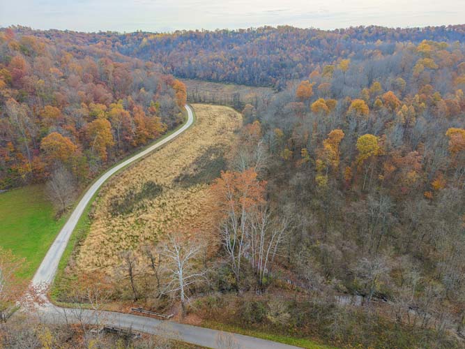 Ohio deer travel route