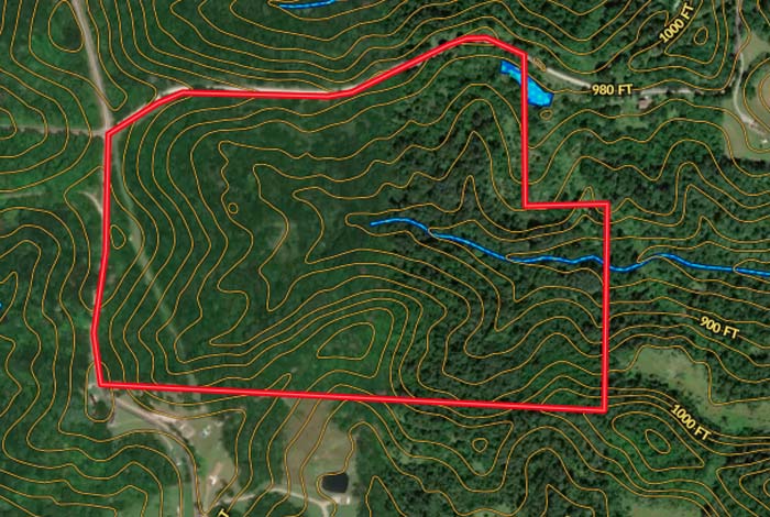 Undeveloped recreational property